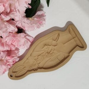 Brown Bag Cookie Art Hill Designs 1988 Bunny With Carrot Cookie Pres…